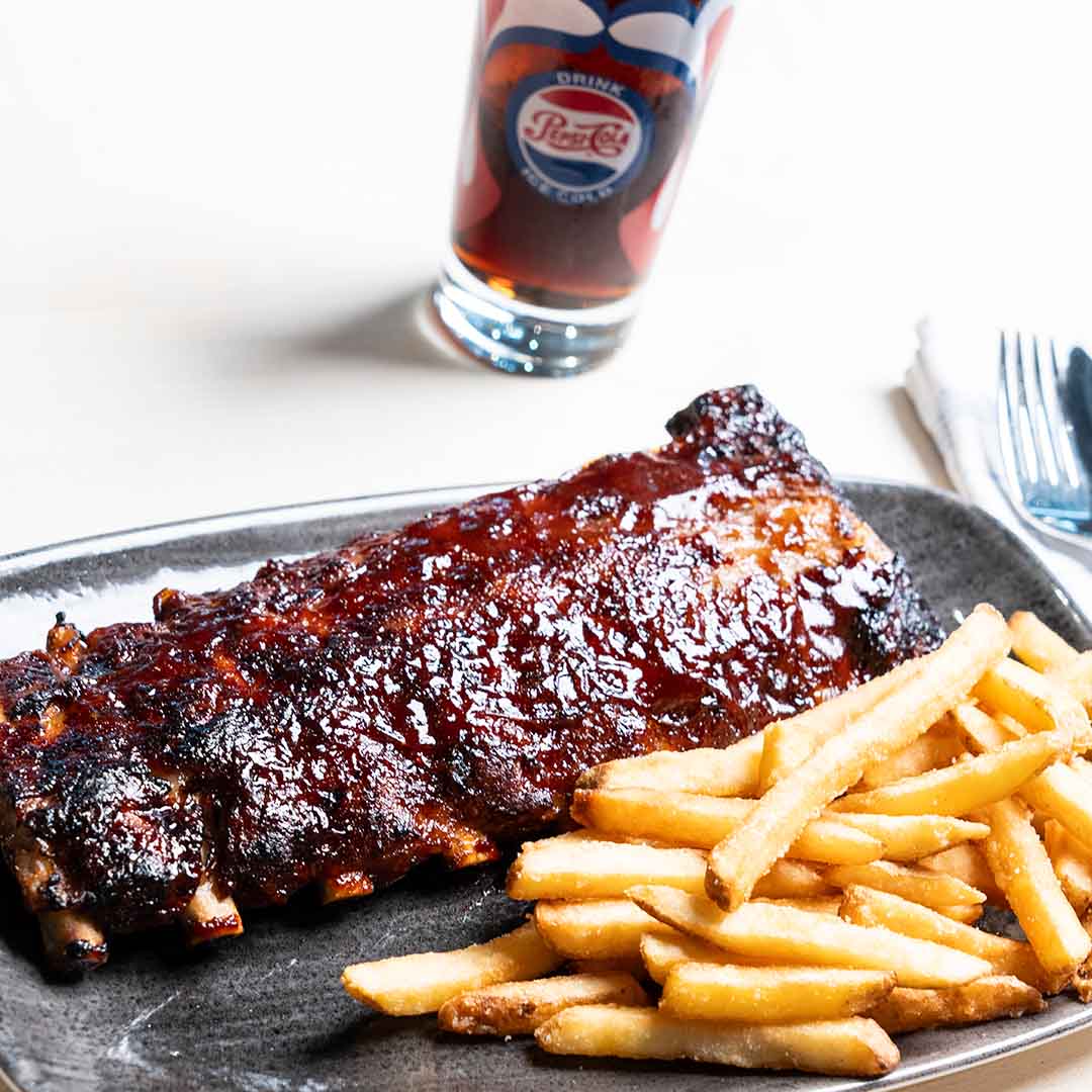 møre spareribs hos Bone's i Hillerød