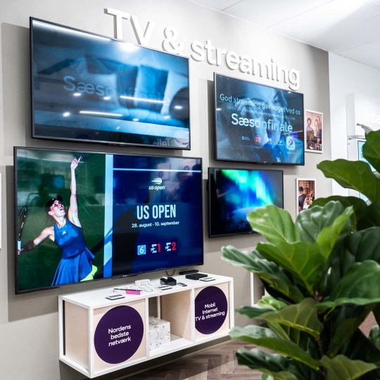 TV og streaming i Hillerød